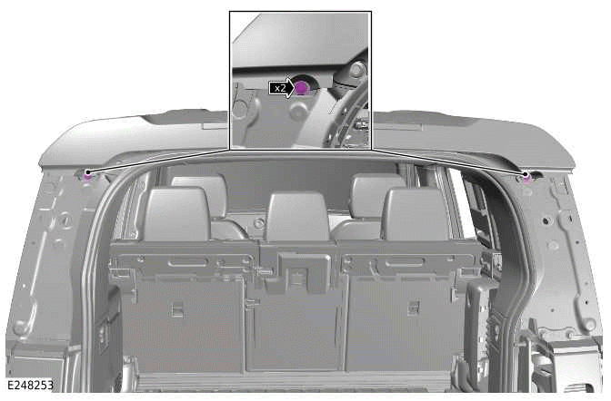 Central High Mounted Stop Lamp